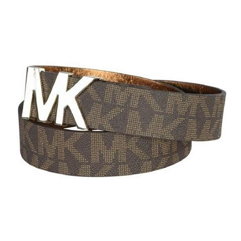 michael kors 556136|Michael Kors 556136C Cognac Tan Leather Belt MK Logo Waist .